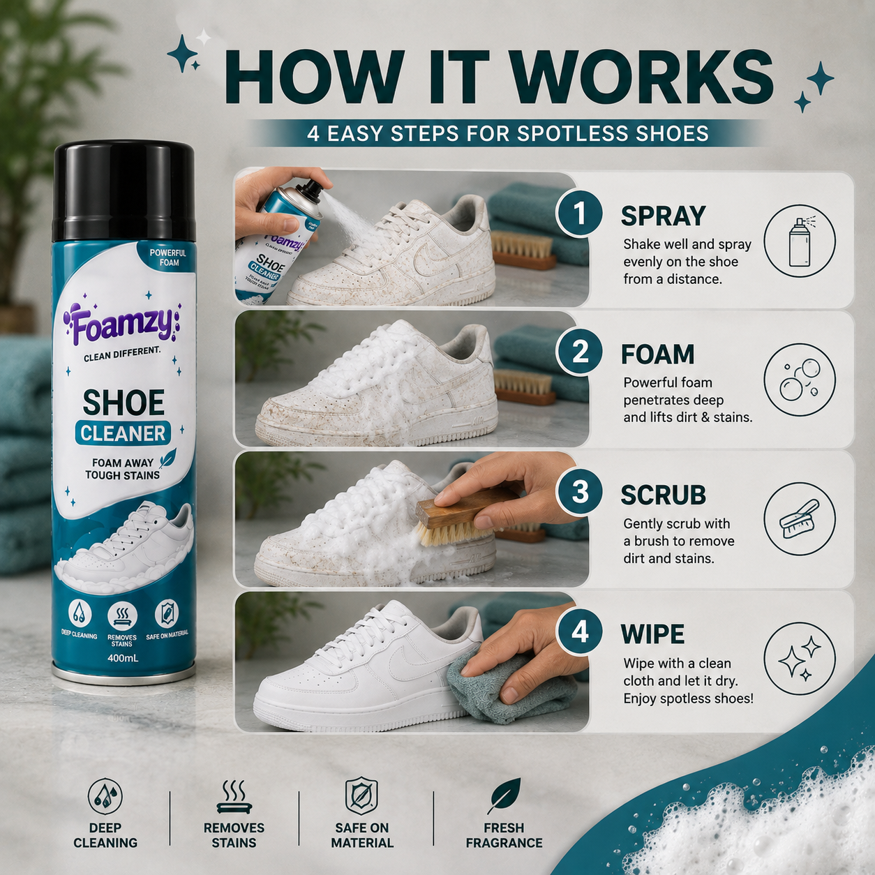 Foamzy Shoe Cleaner