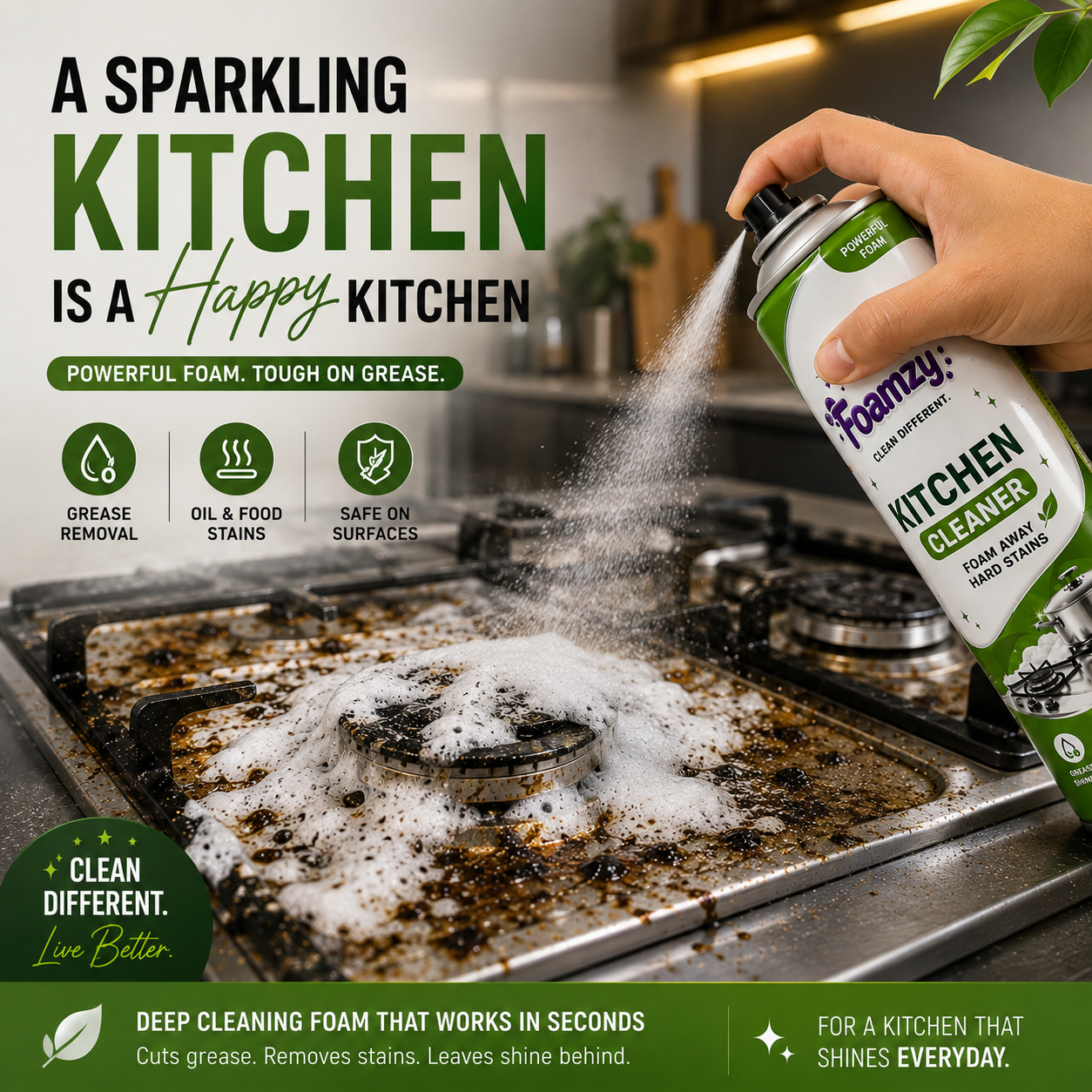 Foamzy Kitchen Cleaner