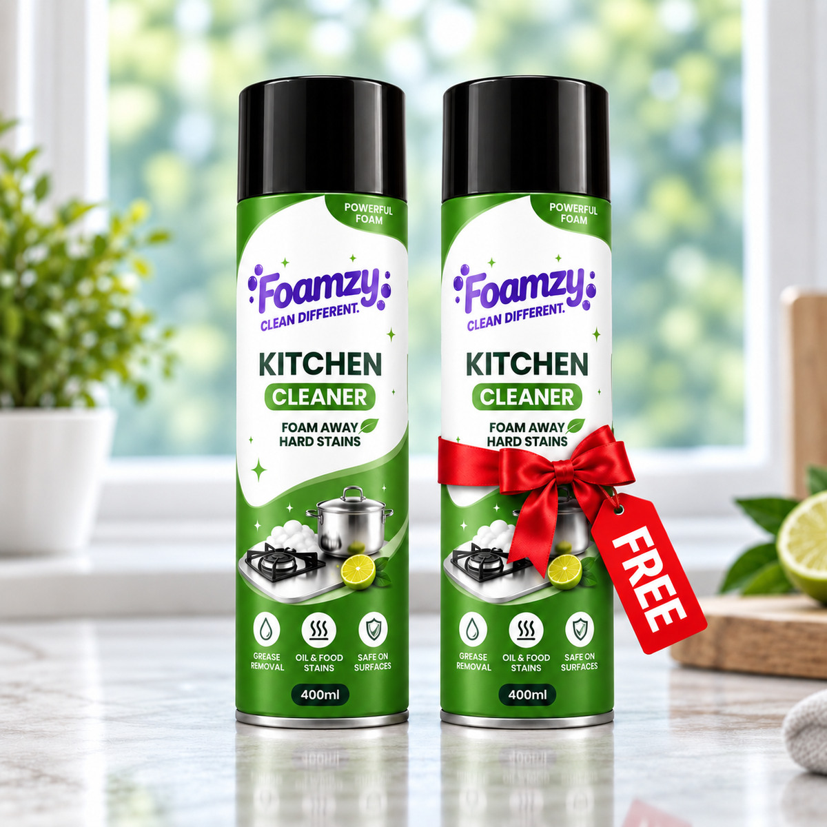 Foamzy Degrease Pro: Kitchen & Chimney Cleaner