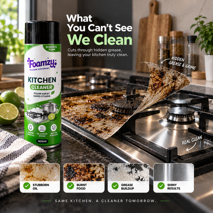 Foamzy Degrease Pro: Kitchen & Chimney Cleaner