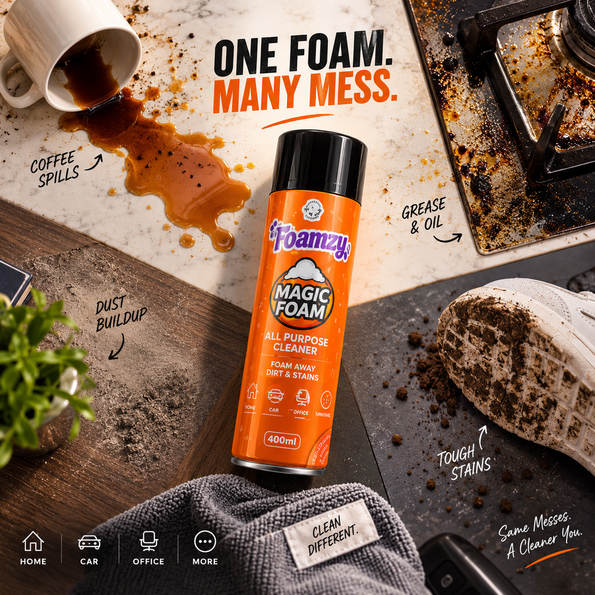 Foamzy MagicFoam - All Purpose Cleaner