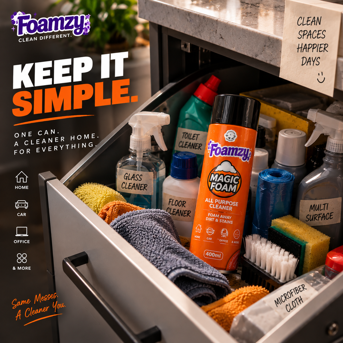 Foamzy MagicFoam - All Purpose Cleaner