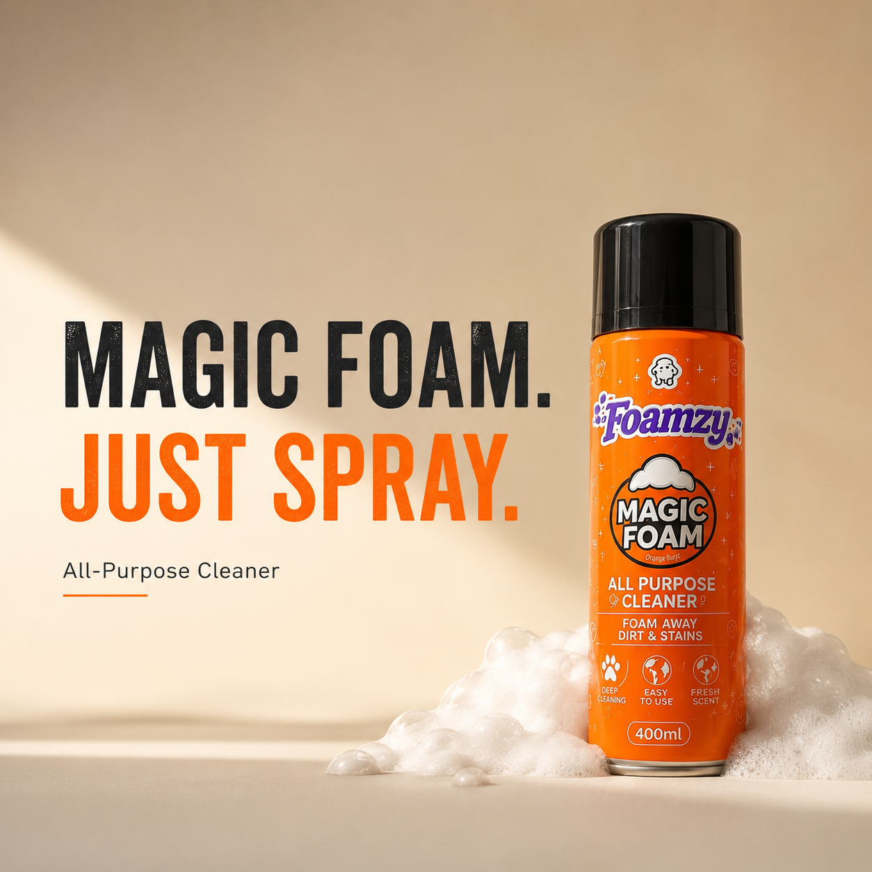 Foamzy Magic Foam (All in #1)