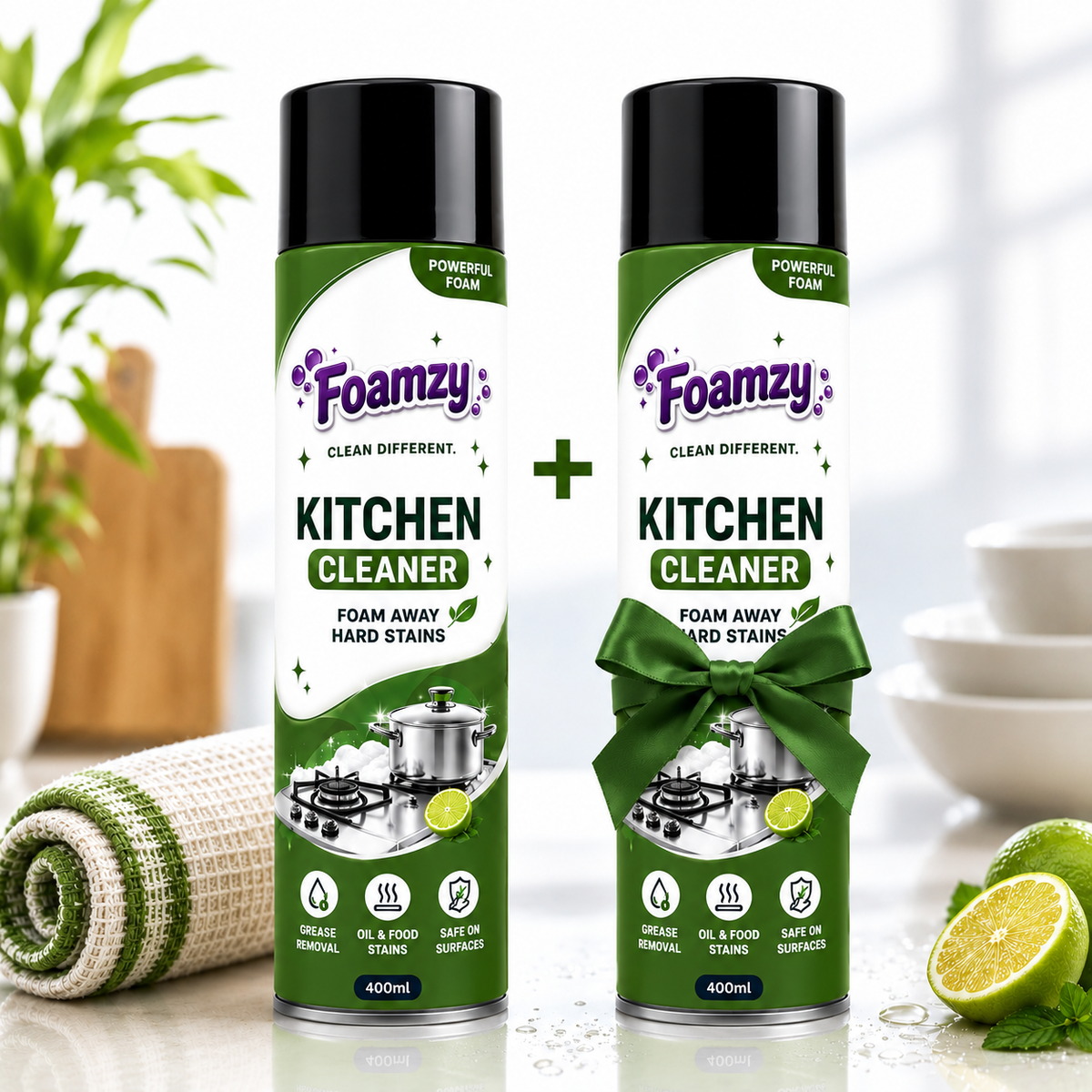 Foamzy Degrease Pro: Kitchen & Chimney Cleaner